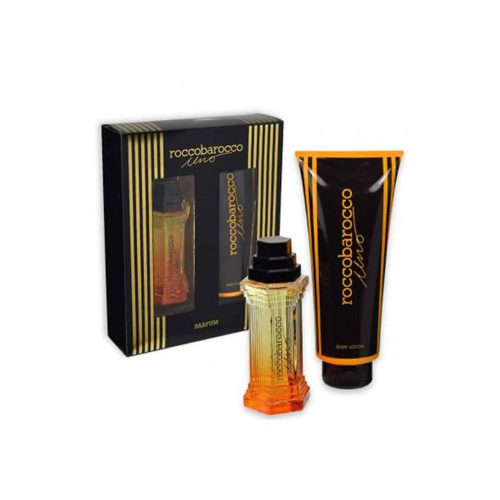 Roccobarocco Uno Cofanetto regalo con latte corpo_8011889080337_Rocco Barocco
