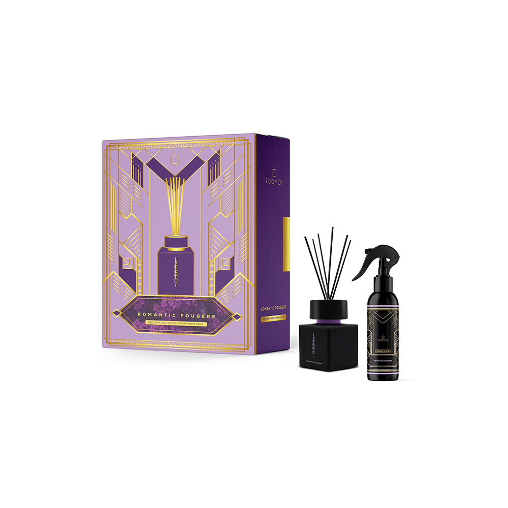 Romantic Fougere Profumo Ambiente + Home Spray Cofanetto Regalo_8053629627884_Roomoi