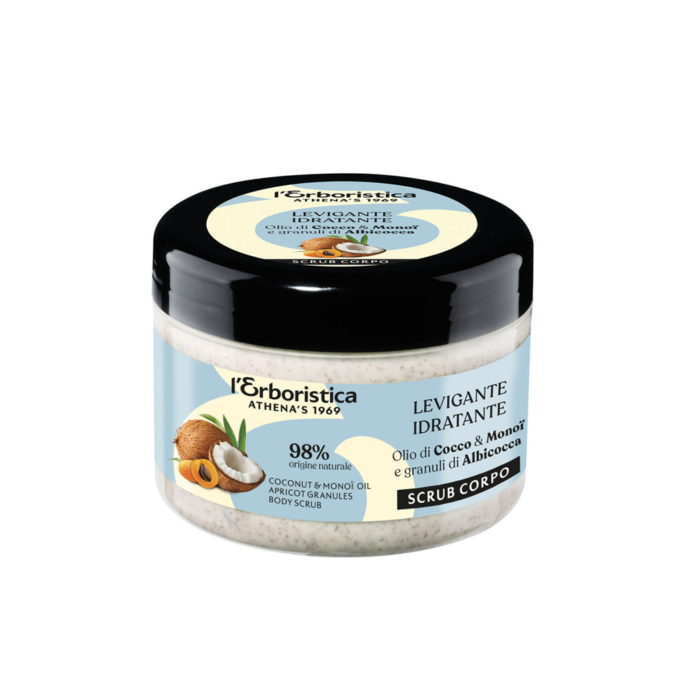 Scrub corpo in crema ai Granuli di Albicocca_8002842170202_L'Erboristica