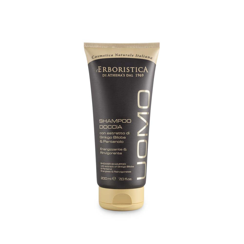 Shampoo Doccia con estratto di Ginkgo Biloba & Pantenolo_8002842170905_L'Erboristica