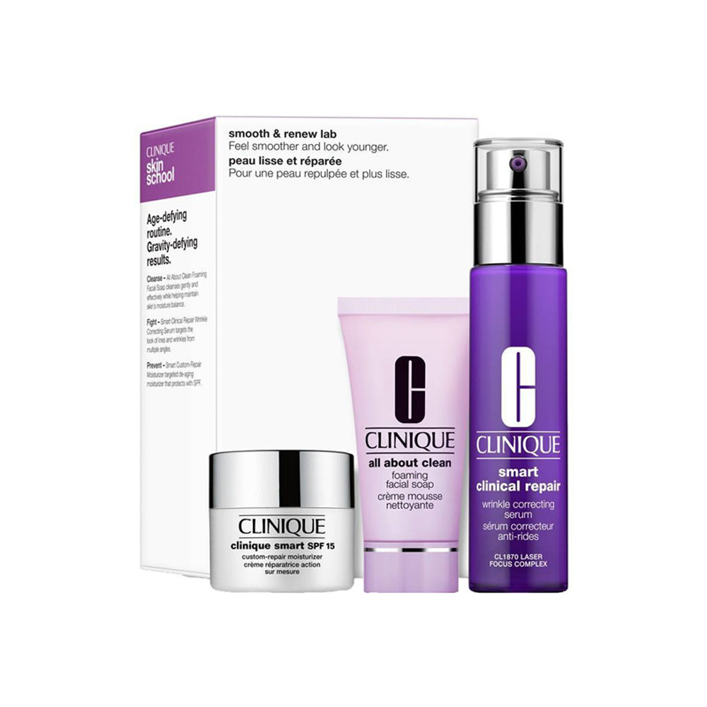 Smooth & Renew lab Cofanetto viso_192333120682_Clinique