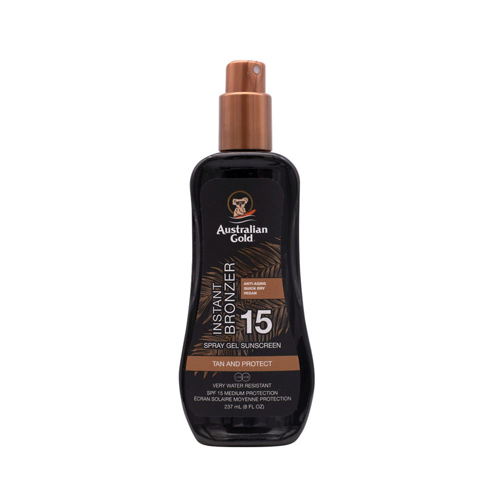 Spray Gel Sunscreen SPF15 con Instant Bronzer_054402700693_Australian Gold