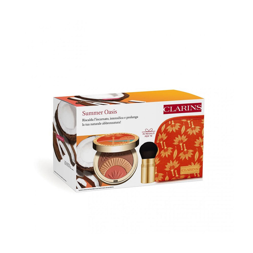 Summer Oasis Kit Terra & Blush + Kabuki_3666057137518_Clarins