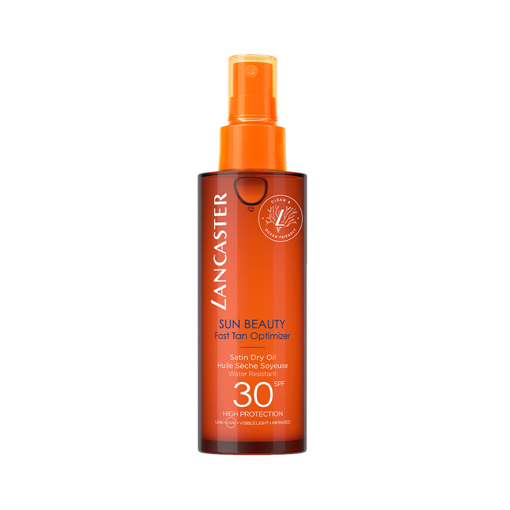 Sun Beauty Olio Effetto Seta SPF30 Fast Tan Optimizer_3607345808741_Lancaster