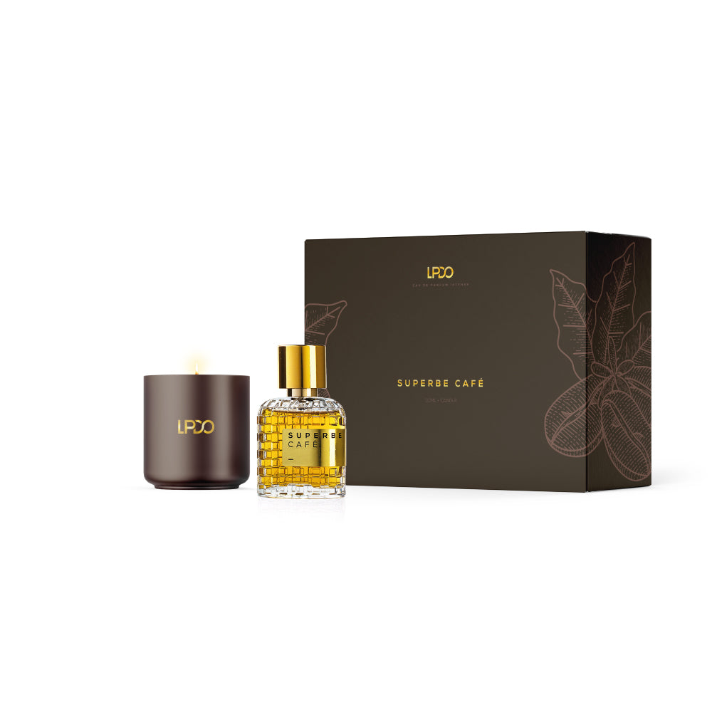 Superbe Café Cofanetto regalo con candela profumata_8053629628065_Lpdo