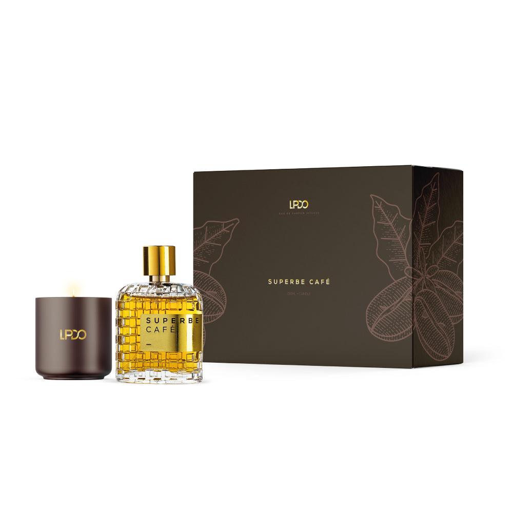 Superbe Café Cofanetto regalo con candela profumata_8053629628928_Lpdo