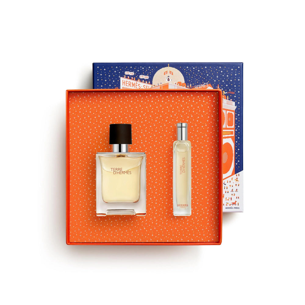 Vendita Terre d'Hermès Eau de Toilette Set Regalo con Travel Size