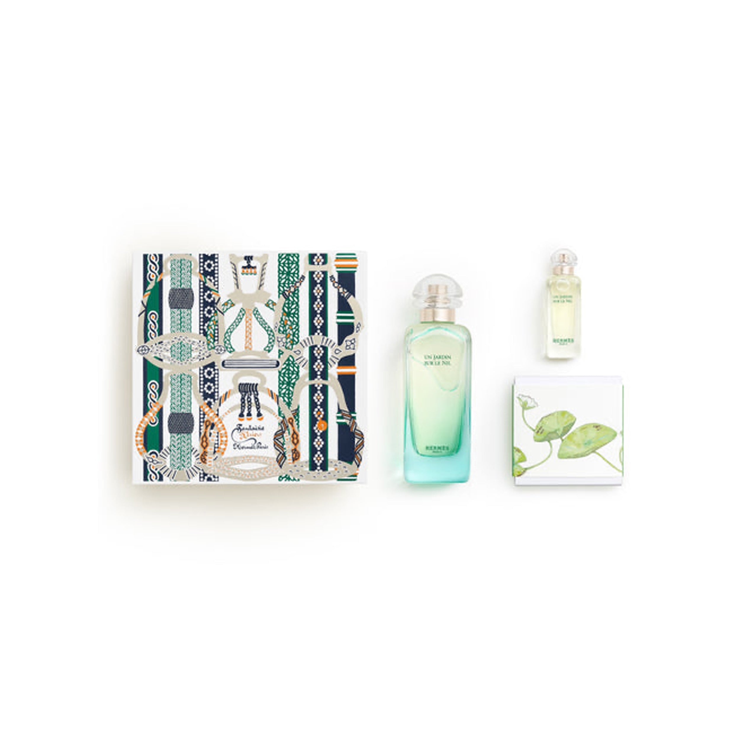 Un Jardin sur le Nil Cofanetto regalo con Sapone profumato_3346130422860_Hermés-2