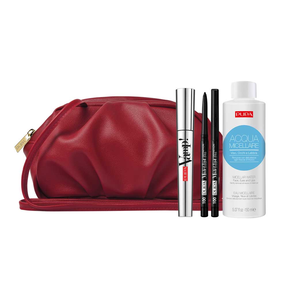 Vamp! Cofanetto regalo Mascara + Made to Last + Acqua Micellare_8011607350841_Pupa