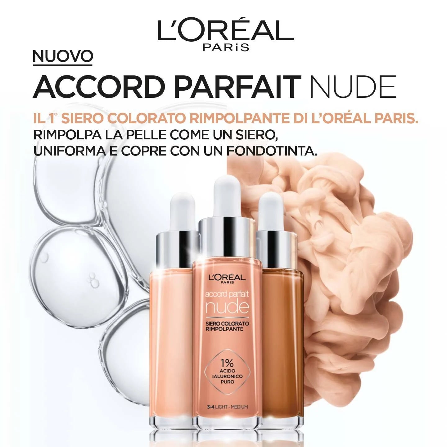 Accord Parfait Nude - Siero colorato rimpolpante_3600523990252_L'Oreal-7