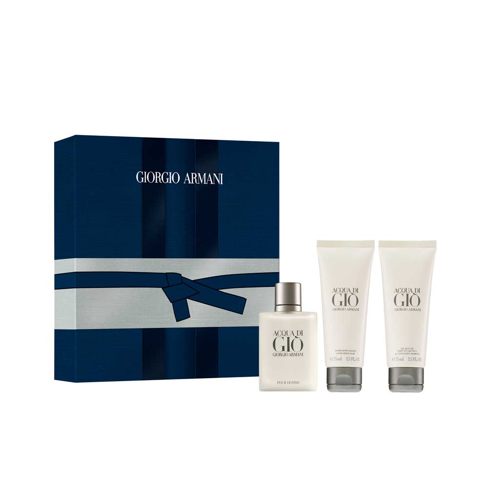 Acqua di Giò Eau de toilette Cofanetto regalo con dopobarbe e Docciaschiuma_3614273709811_Giorgio Armani