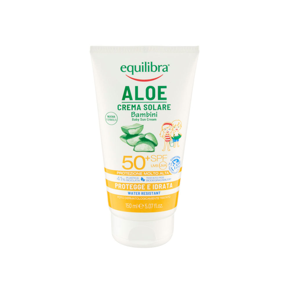 Aloe Crema Solare SPF50+ Bambini_8000137014552_Equilibra