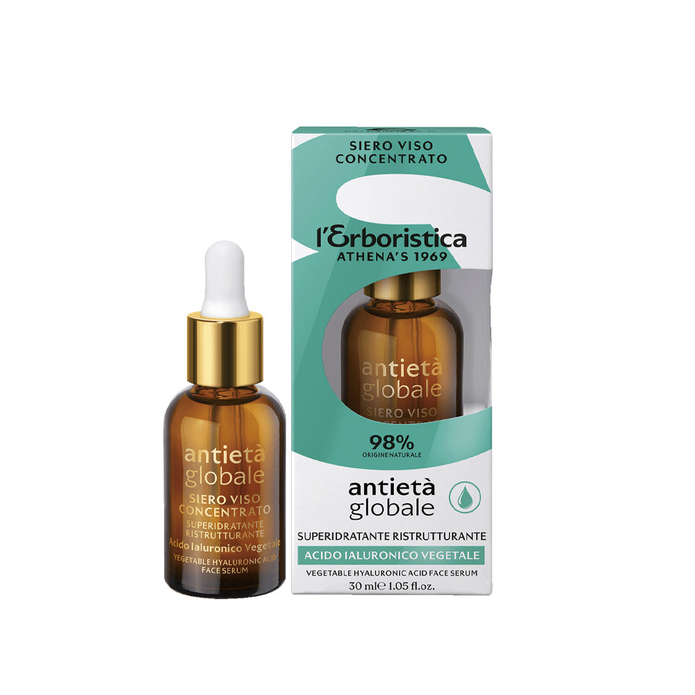 Antietà globale Siero Viso Concentrato all'Acido Ialuronico Vegetale_8002842074104_L'Erboristica-2