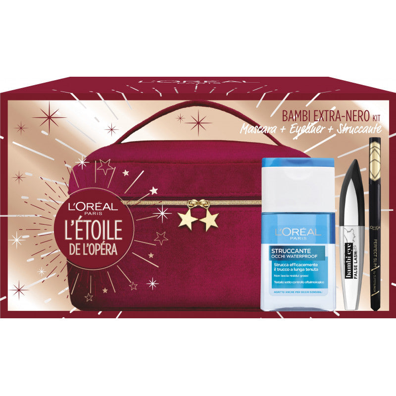 Bambi Extra-Nero Kit L’Etoile de l’Opera Mascara + Eyeliner + Struccante Occhi_8054800198445_L'Oreal-2