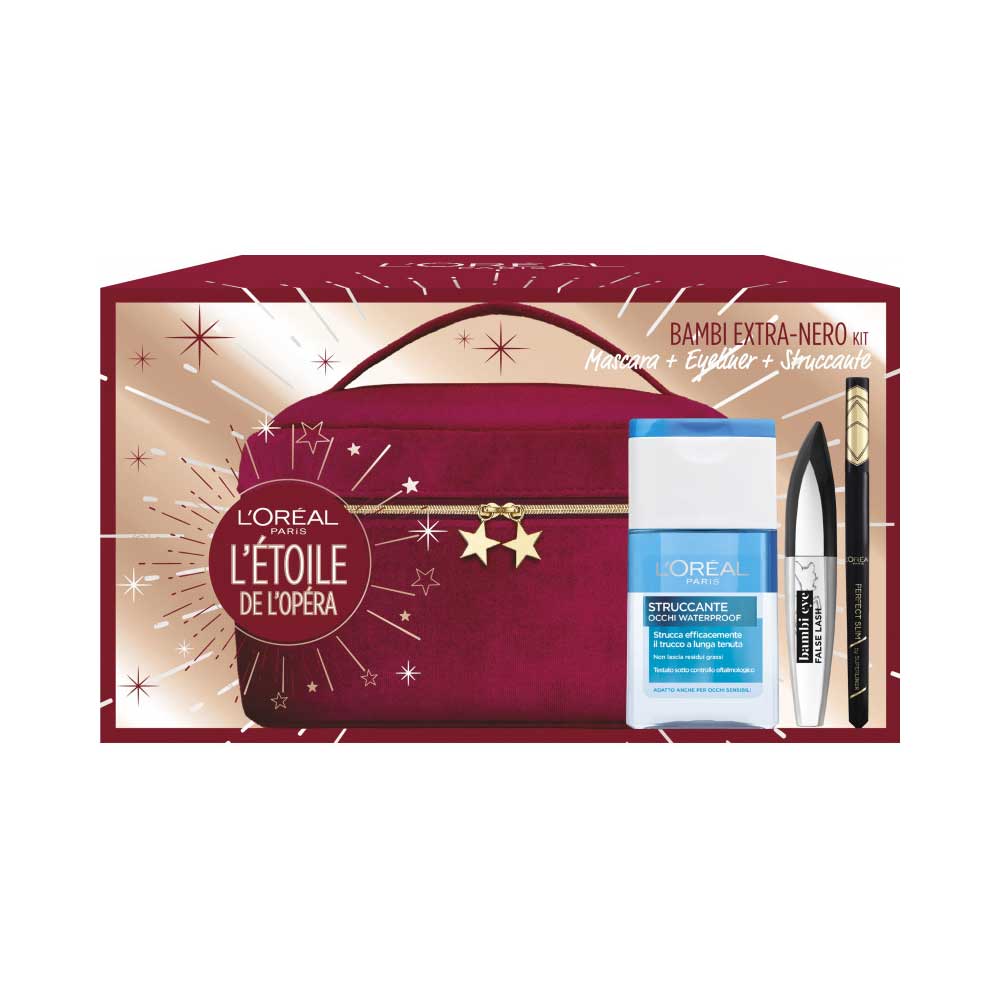 Bambi Extra-Nero Kit L’Etoile de l’Opera Mascara + Eyeliner + Struccante Occhi_8054800198445_L'Oreal