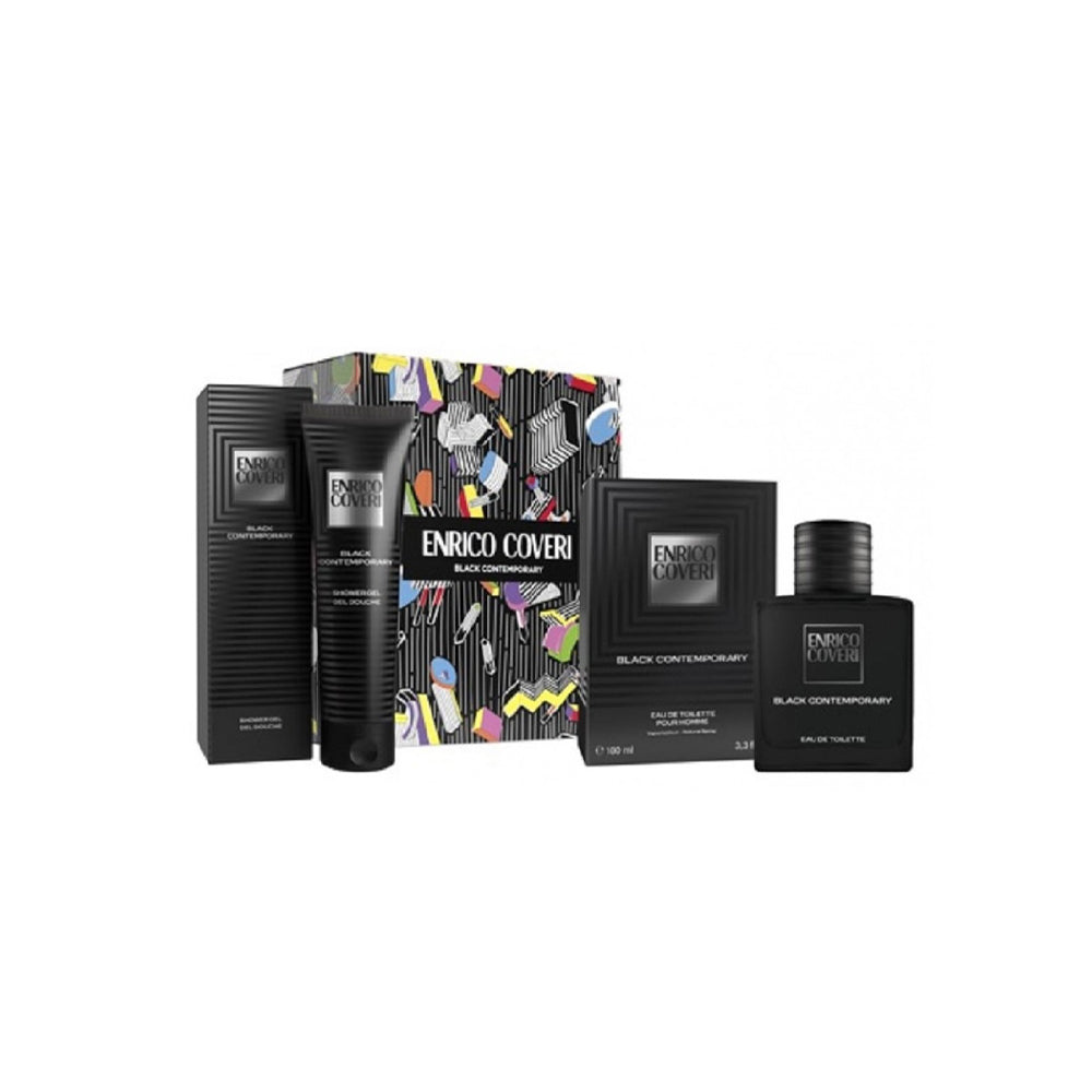 Black Contemporary Cofanetto regalo_8021659002759_Enrico Coveri