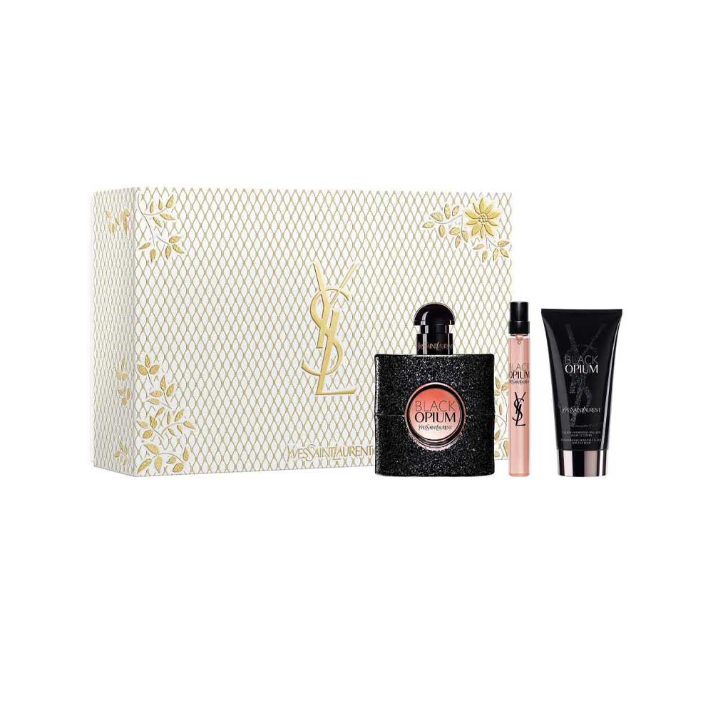 Black Opium Cofanetto regalo con Latte corpo profumato e Travel size_3614274285154_Yves Saint Laurent