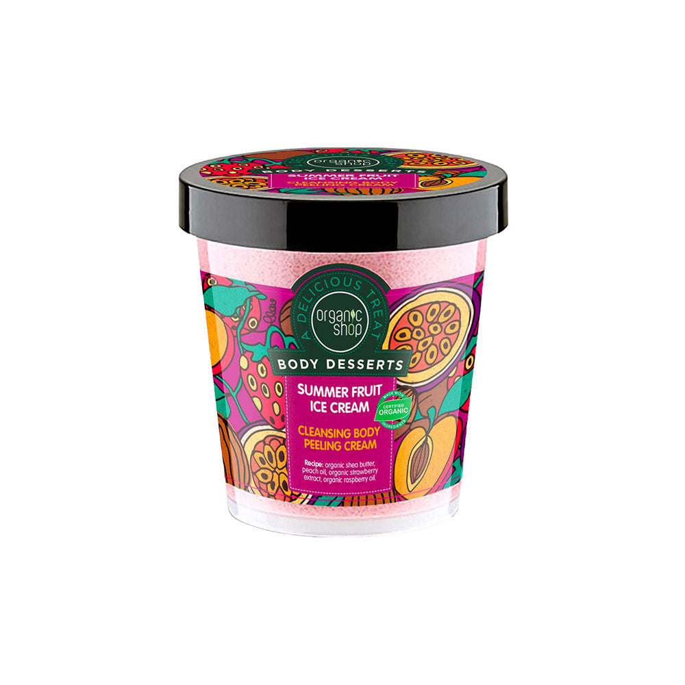Body Dessert Scrub Detergente Summer fruit_4744183012004_Organic Shop