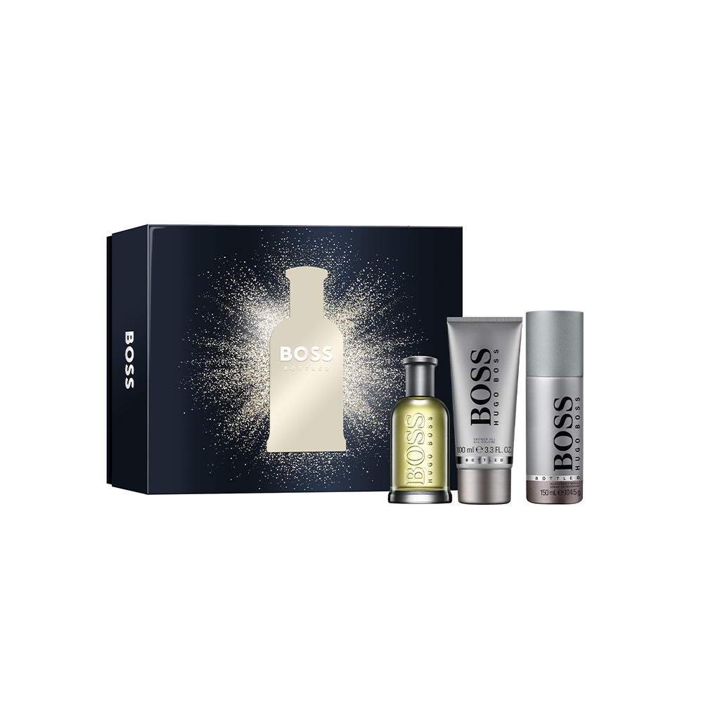 Boss Bottled Eau de toilette Cofanetto regalo con Shower gel e deodorante_3616304197826_Hugo Boss