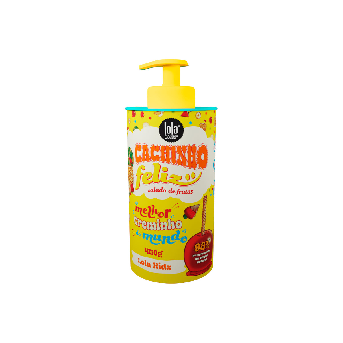 Cachinho Feliz Salada de Frutas Crema Styling Kids_7899572814084_Lola Rio