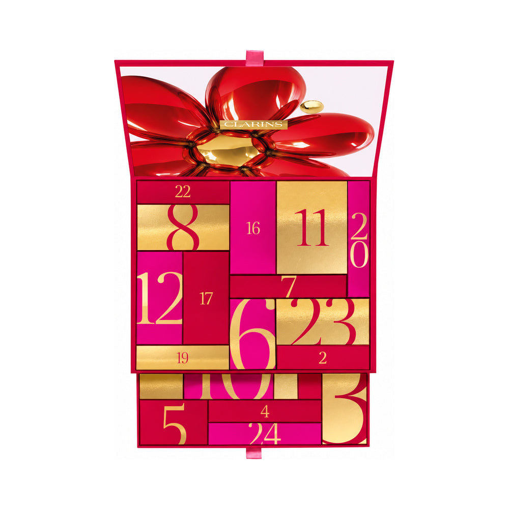 Calendario dell'Avvento 24 giorni - Trattamento e make-up_3666057467837_Clarins-2