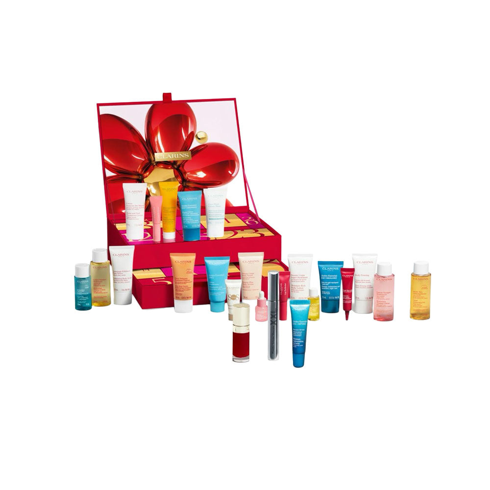 Calendario dell'Avvento 24 giorni - Trattamento e make-up_3666057467837_Clarins