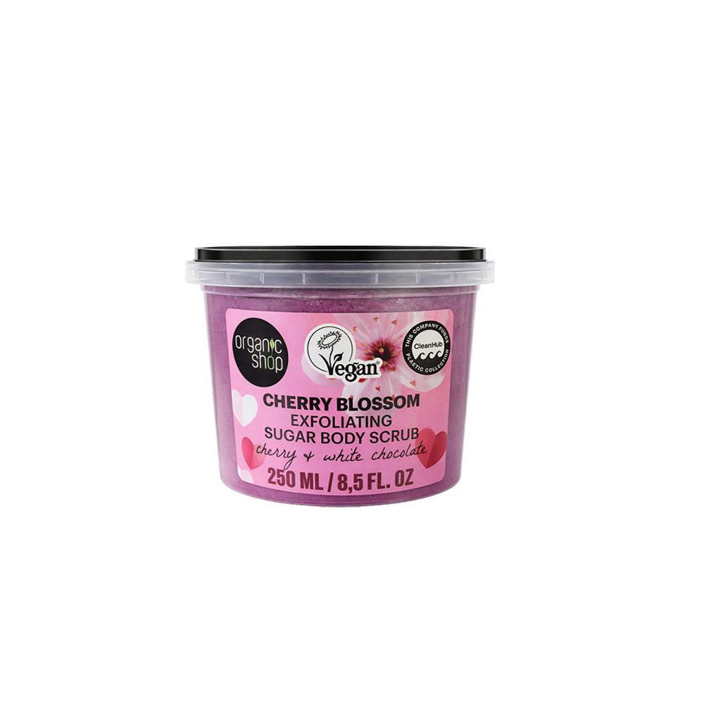 Cherry Blossom Body Scrub 250ml_4743318144962_Organic Shop