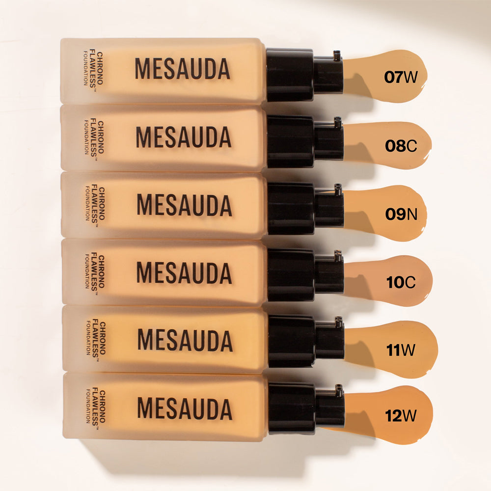 Chrono Flawless Fondotinta liquido_8054145398586_Mesauda-2