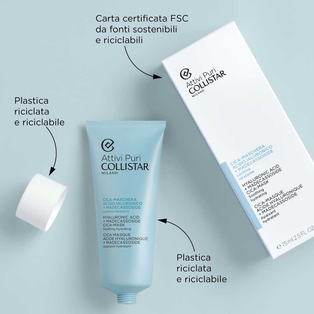Cica - Maschera Acido Ialuronico + Madecassoside_8015150003483_Collistar-4