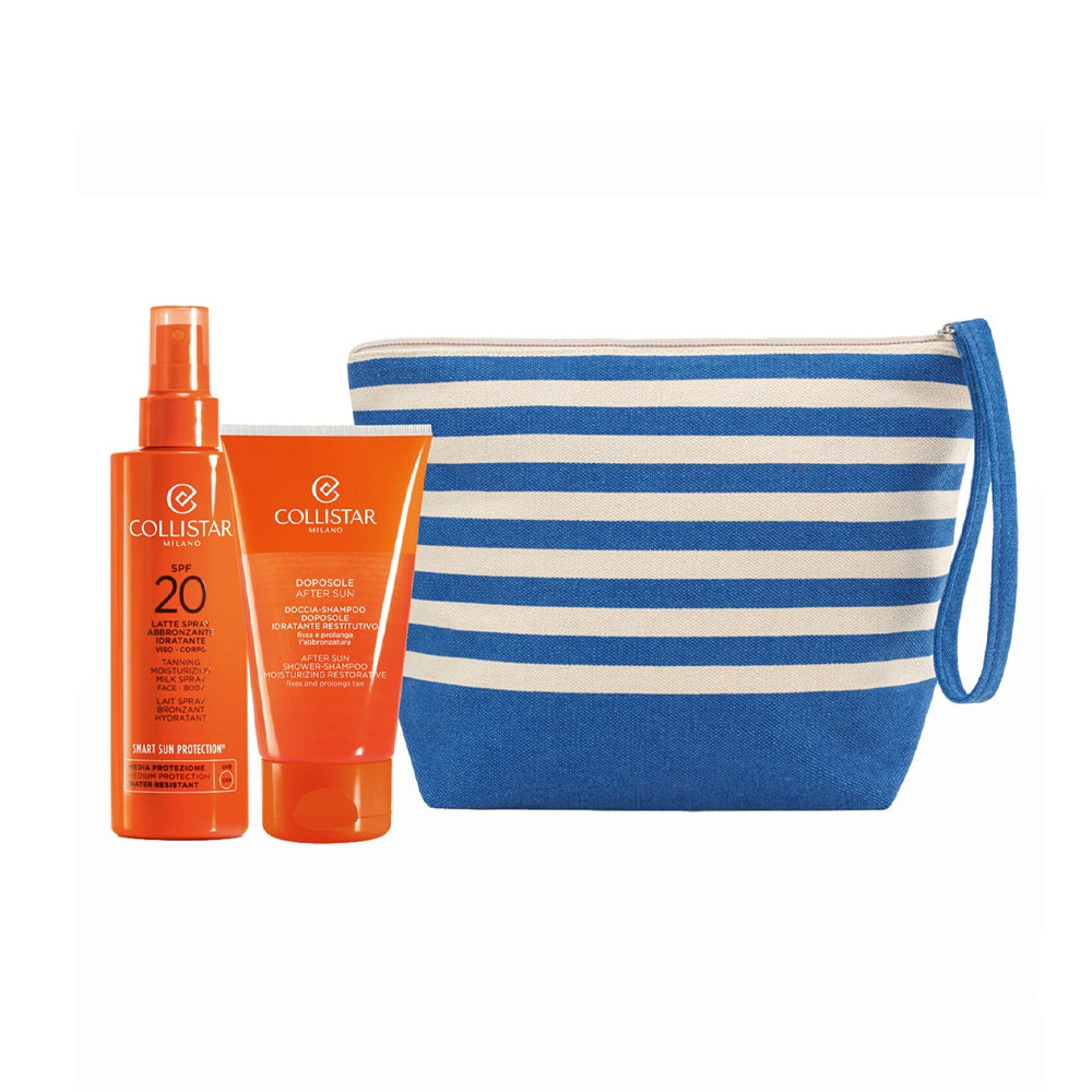 Cofanetto Latte Spray Abbronzante idratante viso-corpo SPF20_8015150262613_Collistar-2