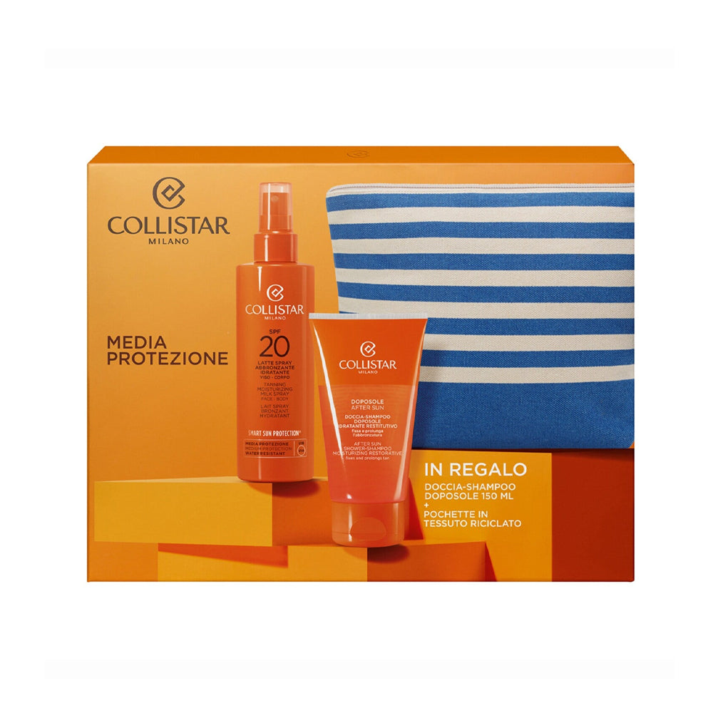 Cofanetto Latte Spray Abbronzante idratante viso-corpo SPF20_8015150262613_Collistar-3