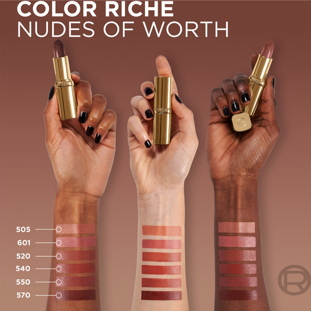 Color riche Nudes of Worth Satin Rossetto_3600524105167_L'Oreal-2