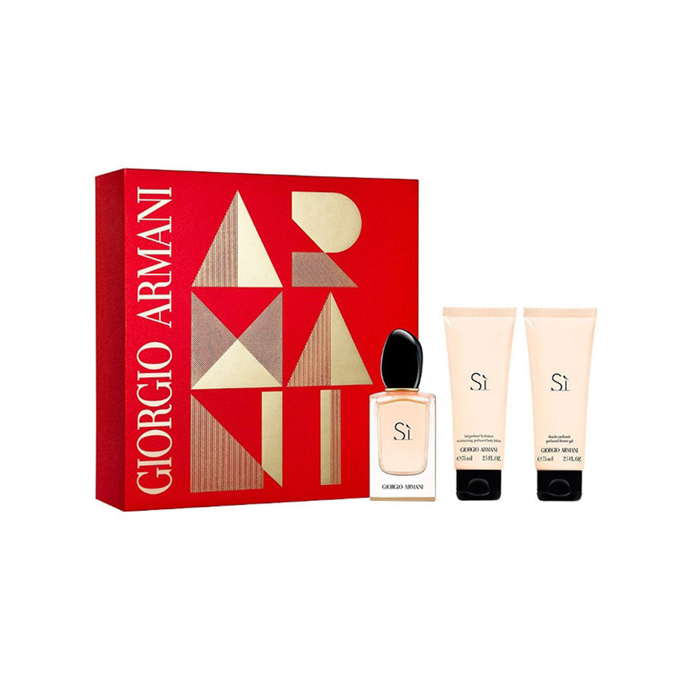 Confezione Armani Si Eau de parfum con Gel Doccia e Latte corpo_3614272297685_Giorgio Armani