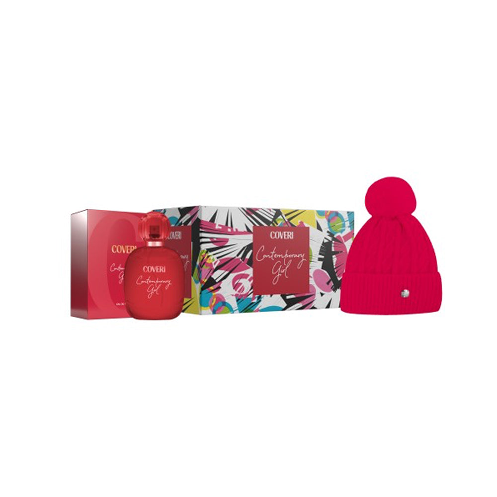 Contemporary Girl Eau de parfum Cofanetto Regalo con Cappellino_8021659003350_Enrico Coveri
