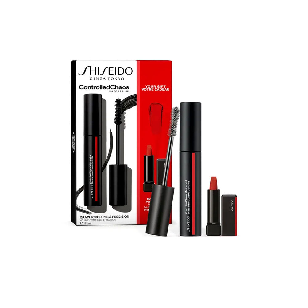 ControlledChaos Kit Mascara + Rossetto_3423222069346_Shiseido