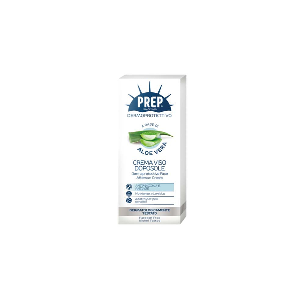 Crema Viso Doposole all'Aloe_8017331077696_Prep