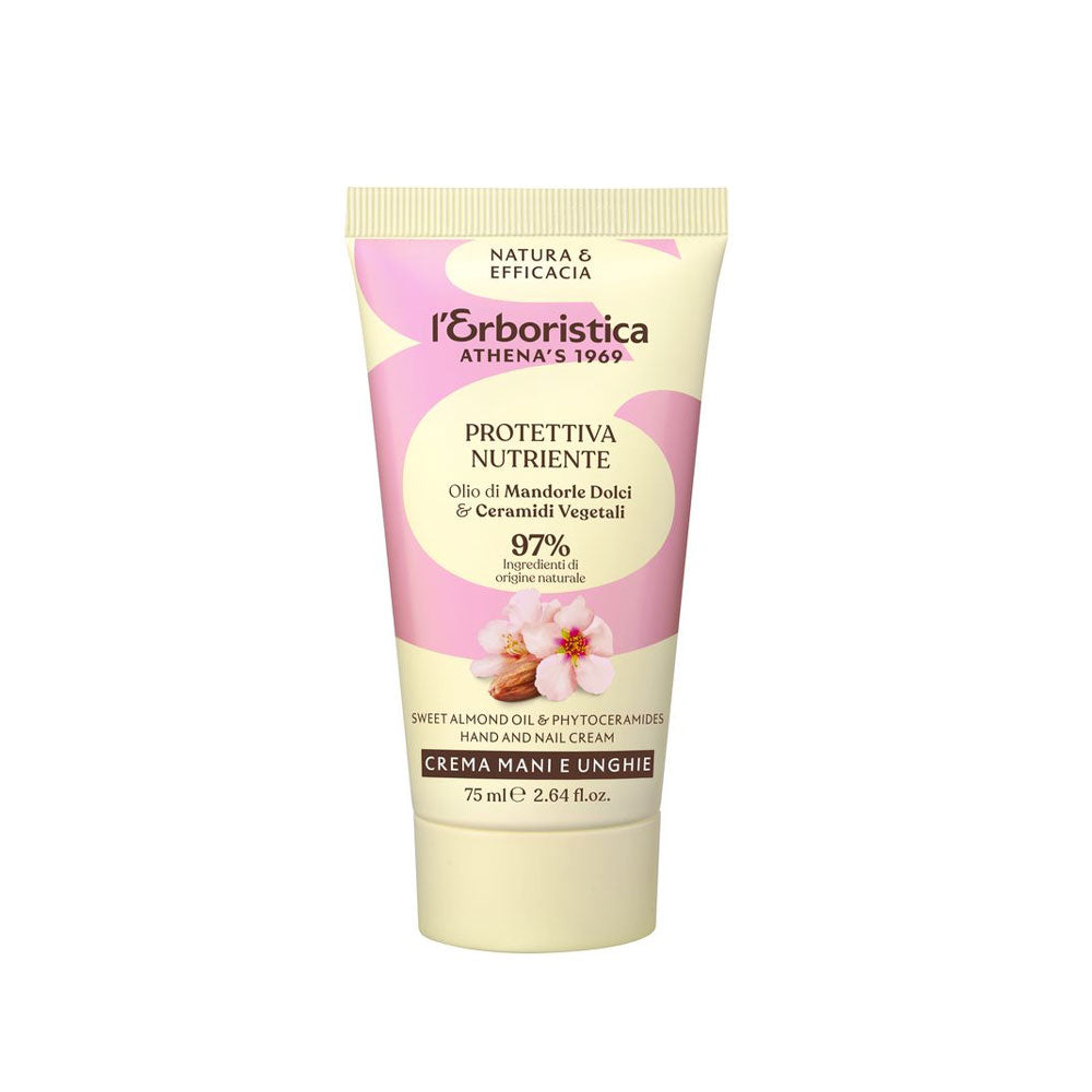 Crema mani & Unghie All'olio di Mandorle Dolci_8002842169978_L'Erboristica