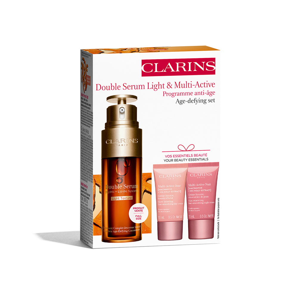 Double Serum Light & Multi-Active Cofanetto regalo_3666057236389_Clarins-3