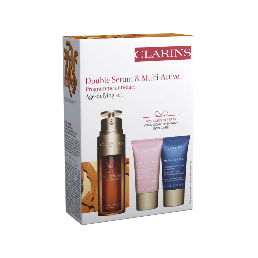 Double Serum + Multi-Active Cofanetto viso_3666057058103_Clarins