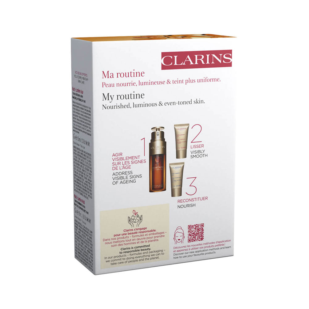 Double Serum + Nutri-Lumiere Cofanetto viso_3666057058134_Clarins-2