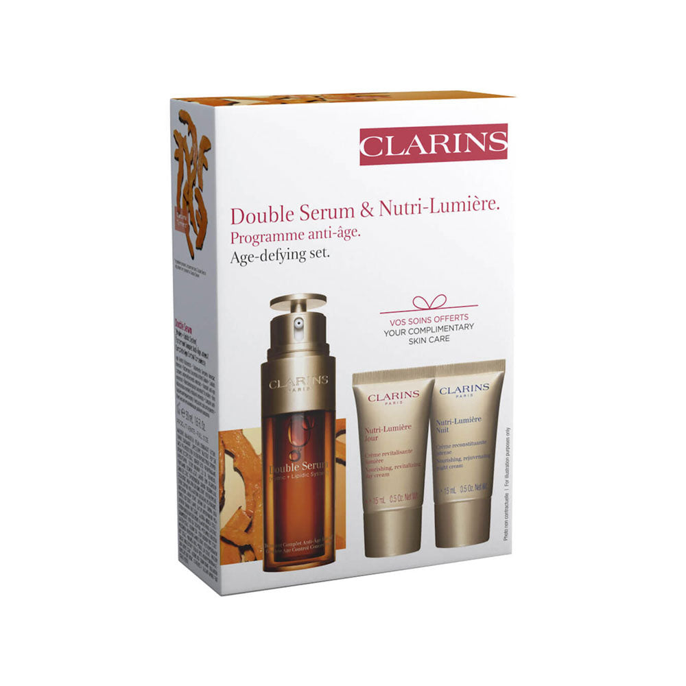 Double Serum + Nutri-Lumiere Cofanetto viso_3666057058134_Clarins
