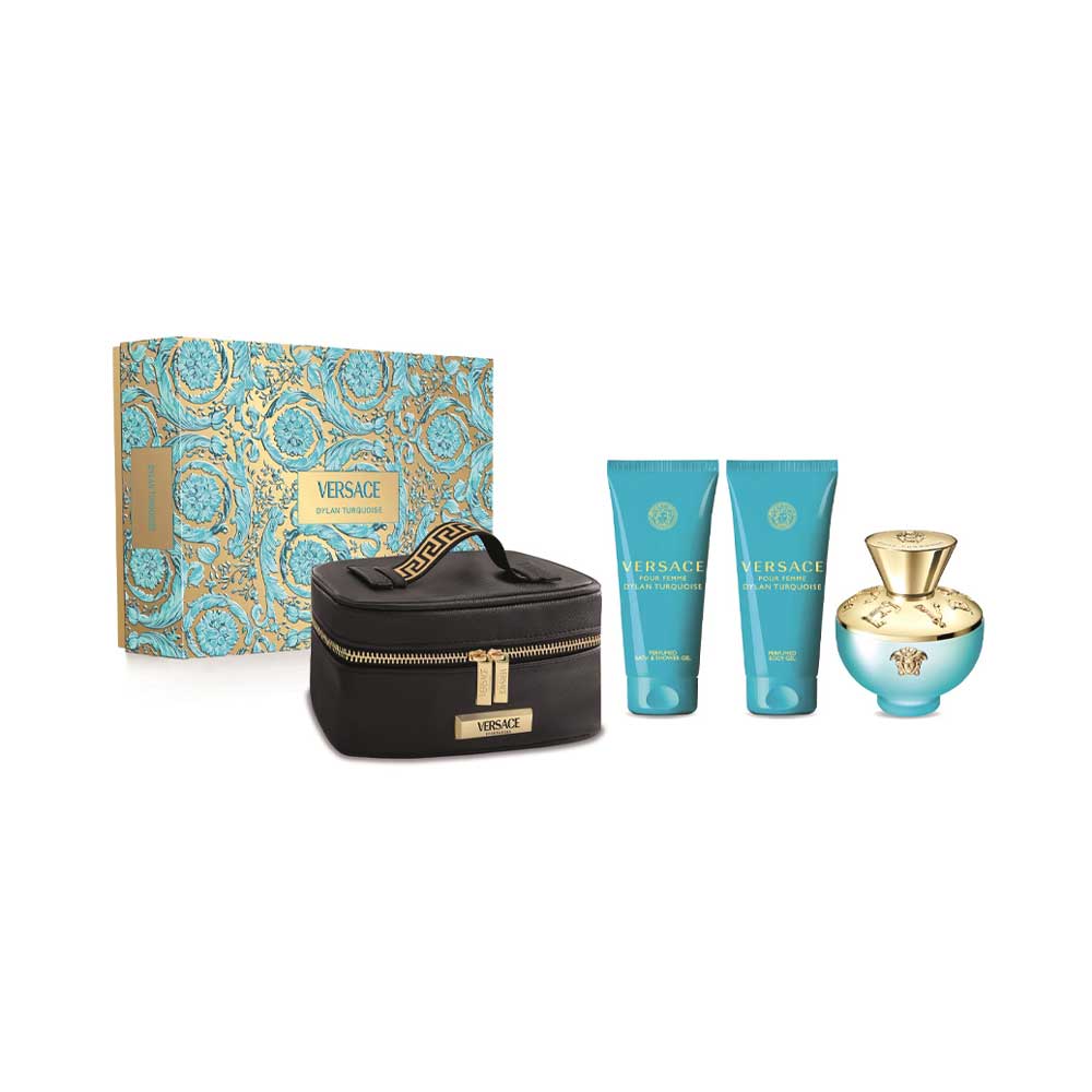 Dylan Turquoise Pour Femme Eau de Toilette con Latte Corpo Cofanetto Regalo_8011003893386_Versace