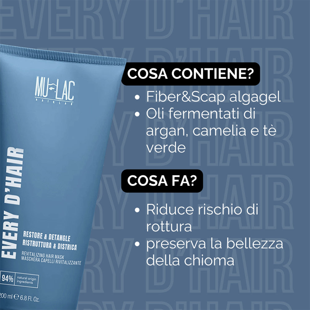 EVERY D'HAIR Maschera Capelli Rivitalizzante_8050628550762_Mulac-5