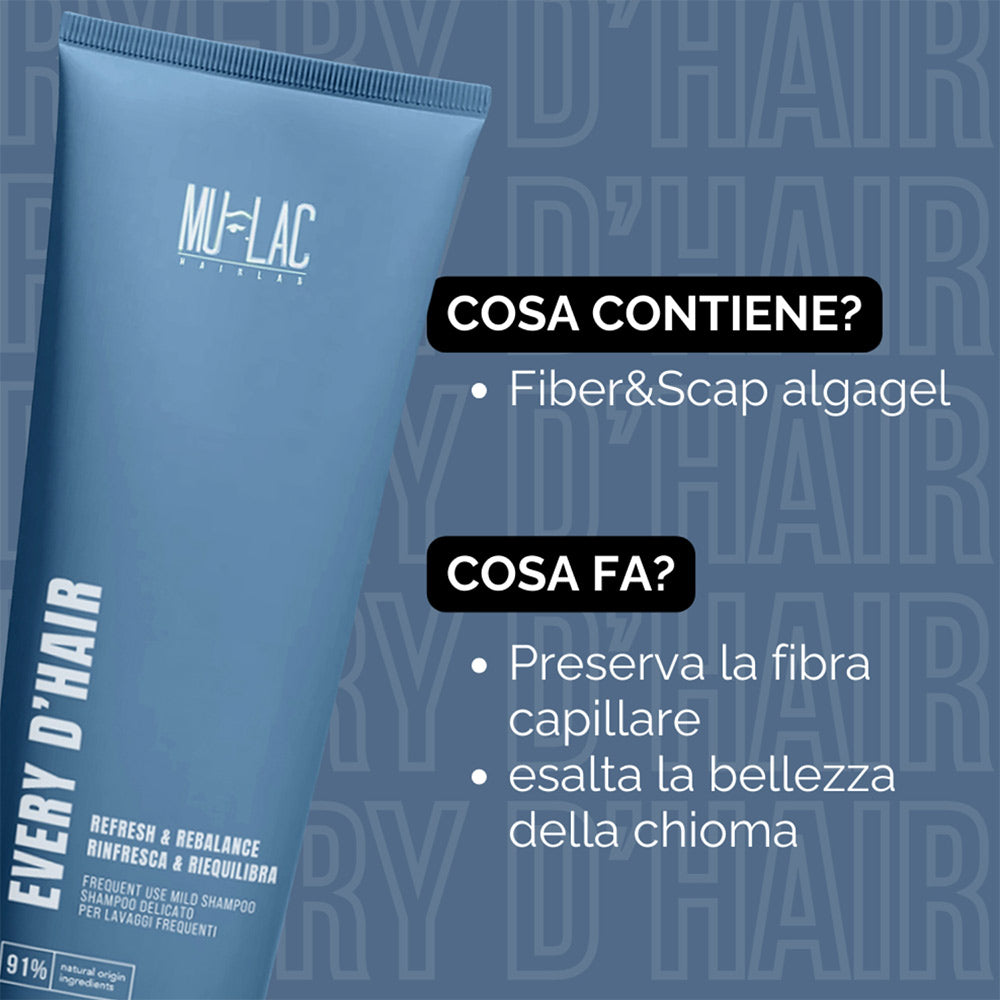 EVERY D'HAIR Shampoo Delicato_8050628550618_Mulac-5