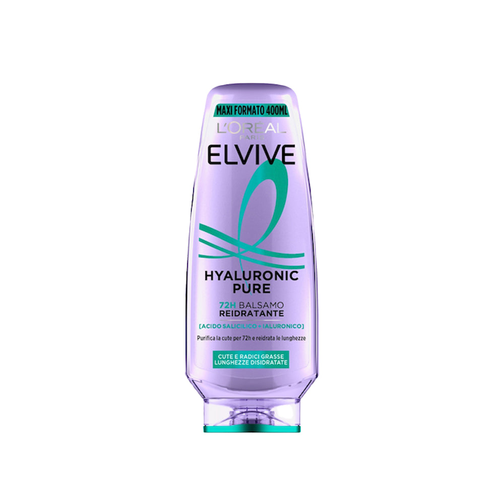 Elvive Hyaluronic Pure Balsamo Capelli Grassi_3600524029623_L'Oréal