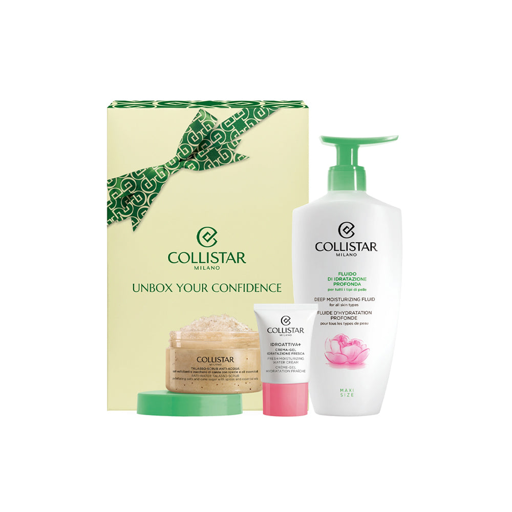 Fluido di Idratazione Profonda + Talasso-Scrub Cofanetto Regalo_8015150009577_Collistar