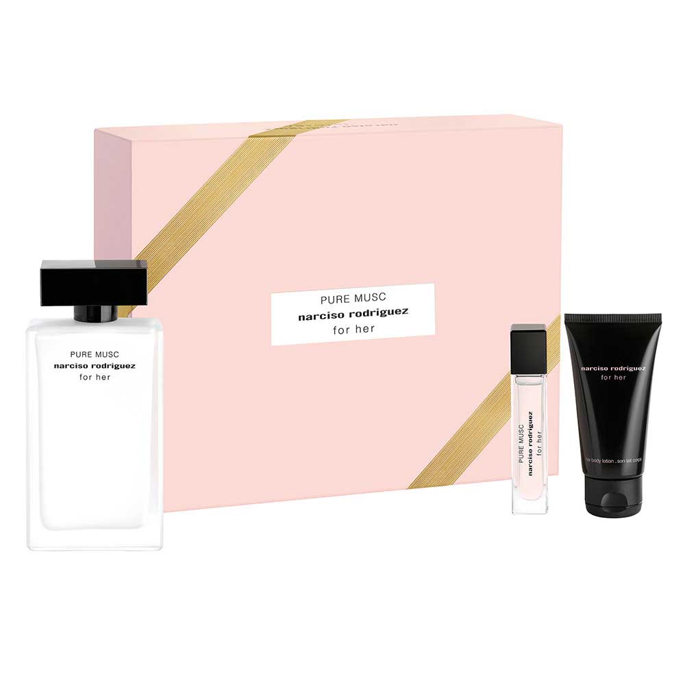 For Her Pure Musc Eau de parfum Cofanetto regalo con Minisize e Latte Corpo_3423473056355_Narciso Rodriguez