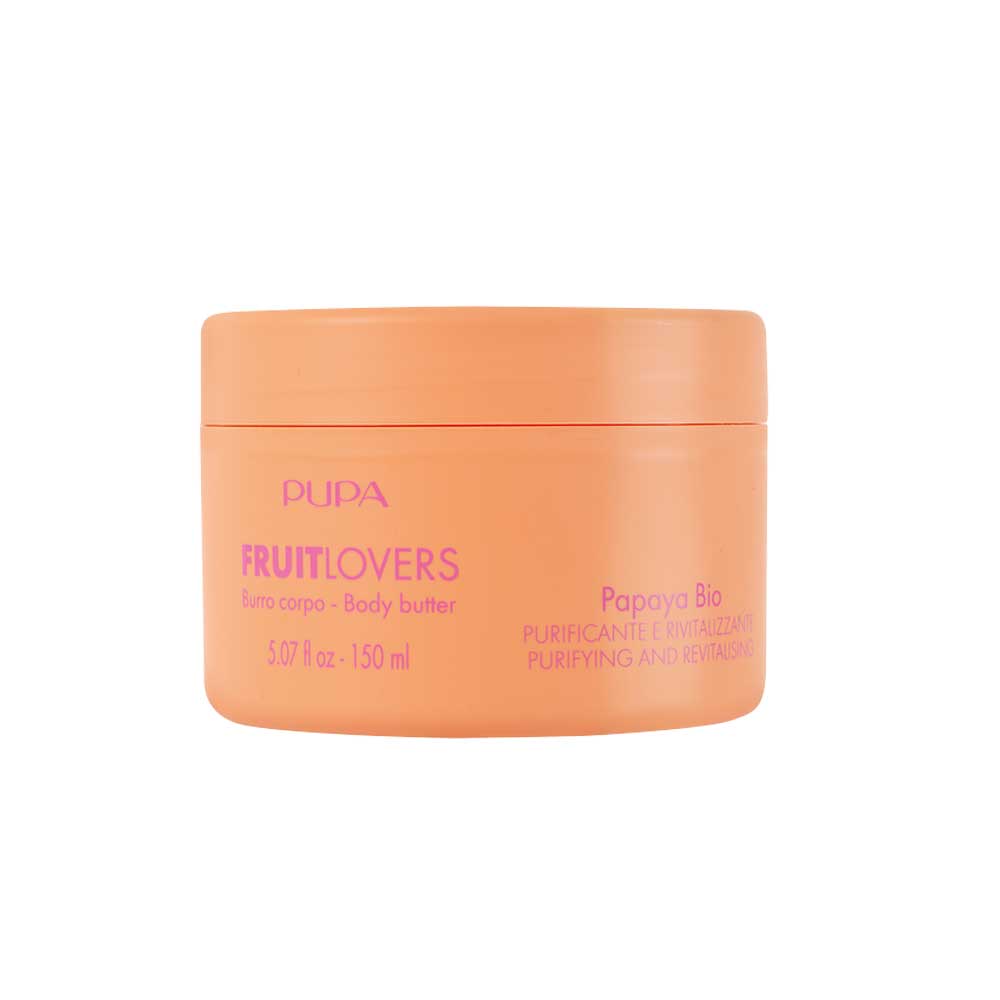 Fruit Lovers Burro Corpo Papaya Bio_8011607385522_Pupa