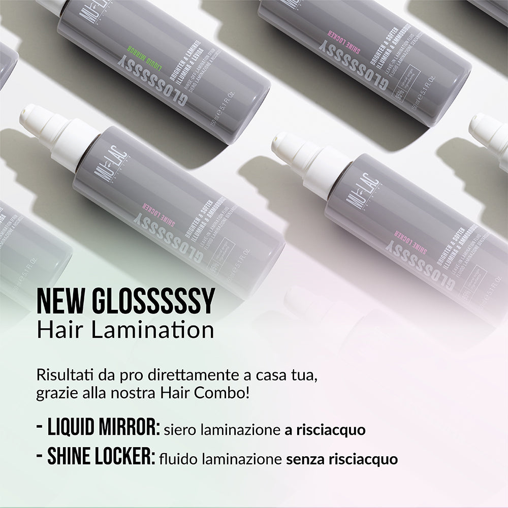 GLOSSSSSY LIQUID MIRROR Siero Laminazione Capelli a Risciacquo_8050628551721_Mulac-3
