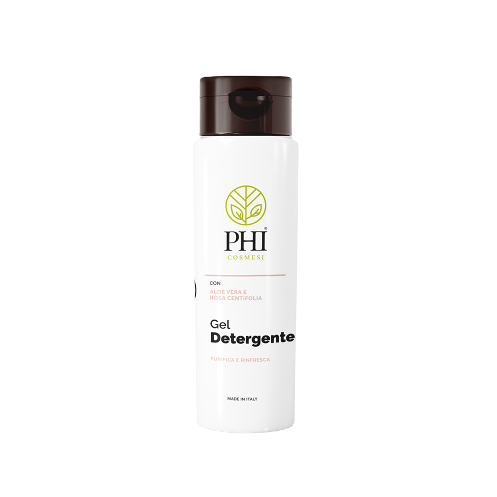 Gel detergente con Aloe vera e rosa centifolia_8052570990207_Phi Professional Beauty